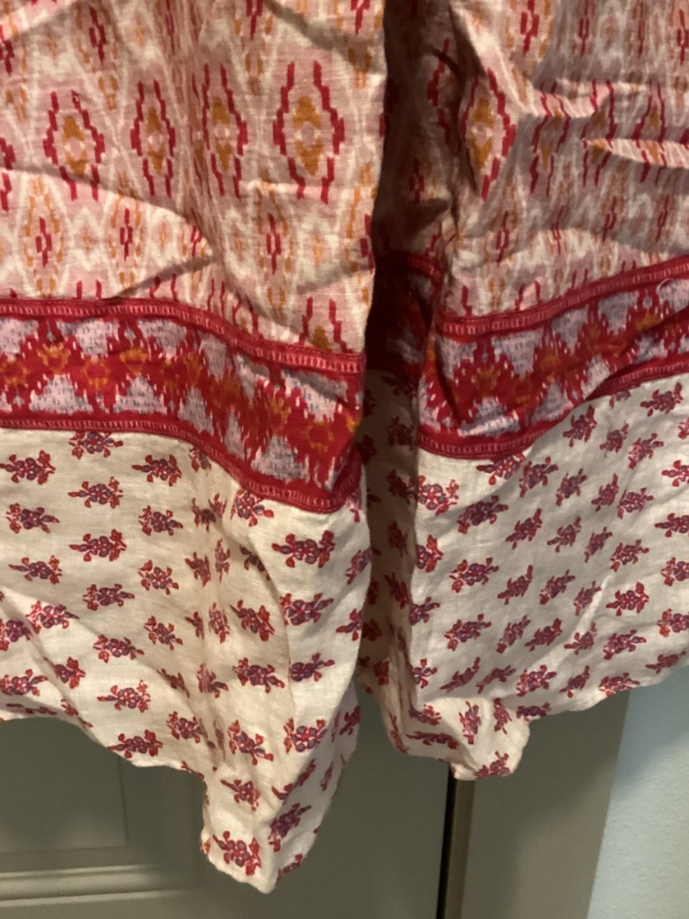 Faherty Gracie Linen Maxi Dress, size XL - Picture 12 of 16